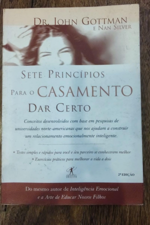 Livro Os Sete Princípios para o Casamento